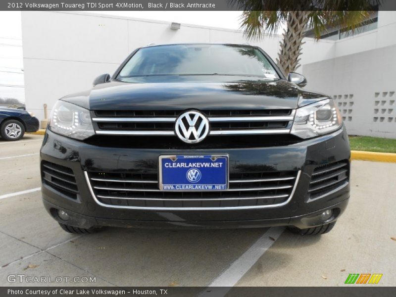 Black / Black Anthracite 2012 Volkswagen Touareg TDI Sport 4XMotion