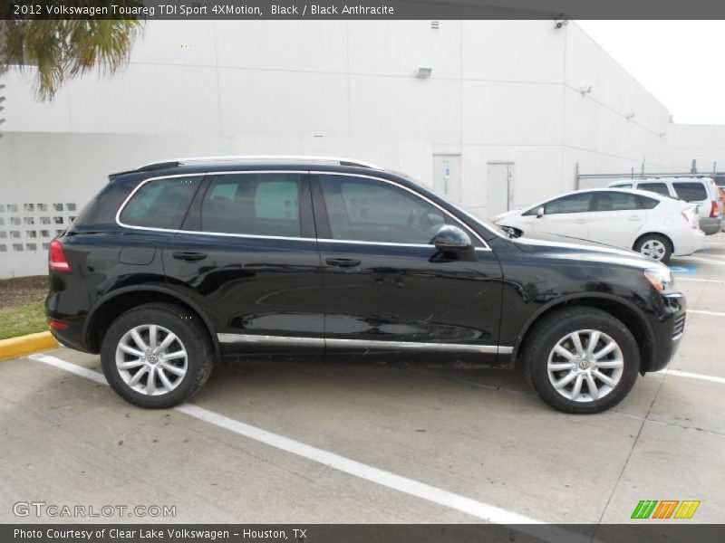 Black / Black Anthracite 2012 Volkswagen Touareg TDI Sport 4XMotion