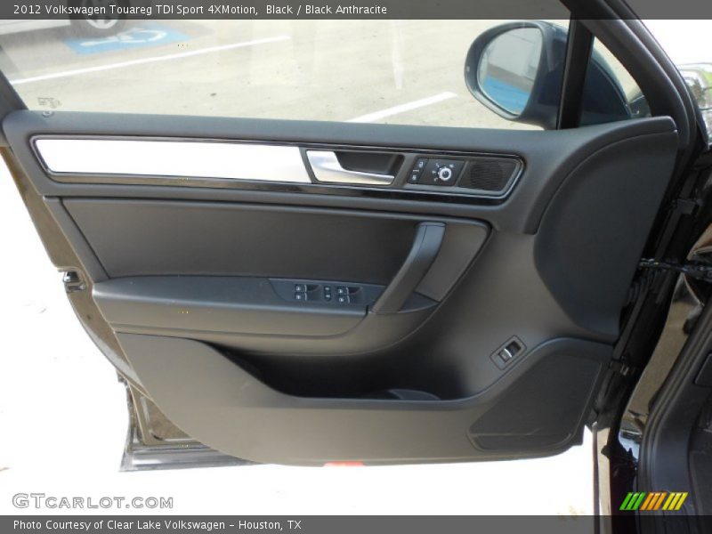 Black / Black Anthracite 2012 Volkswagen Touareg TDI Sport 4XMotion