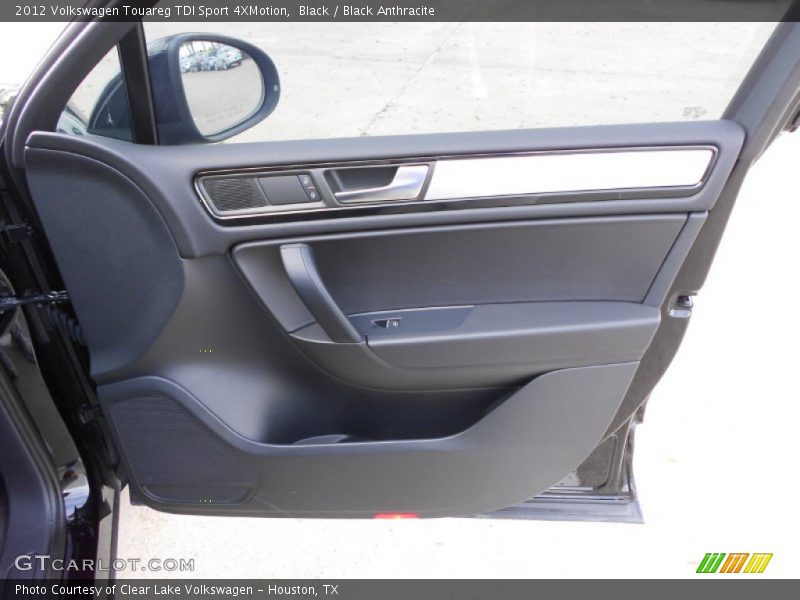 Black / Black Anthracite 2012 Volkswagen Touareg TDI Sport 4XMotion