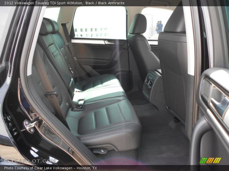 Black / Black Anthracite 2012 Volkswagen Touareg TDI Sport 4XMotion