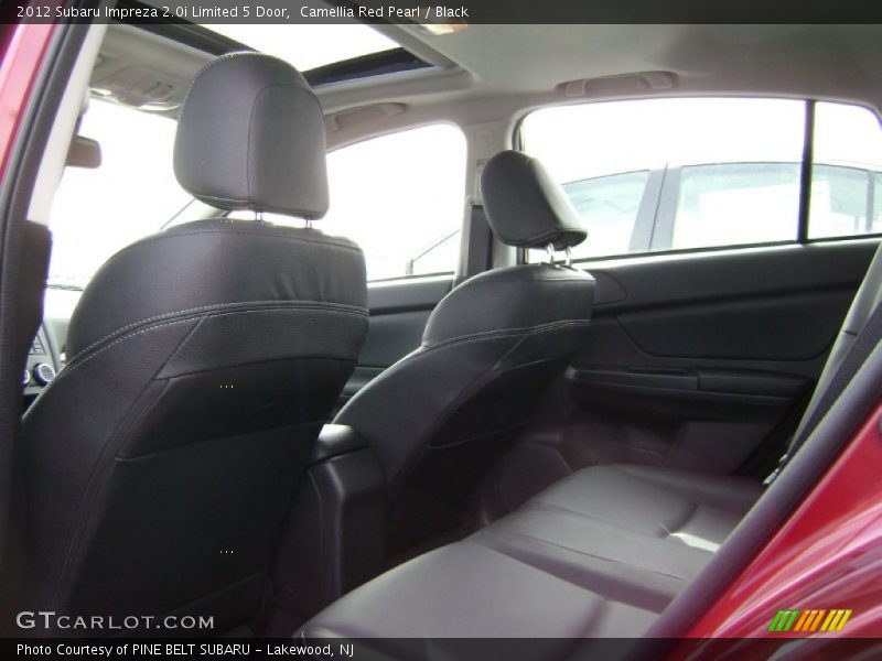 Camellia Red Pearl / Black 2012 Subaru Impreza 2.0i Limited 5 Door