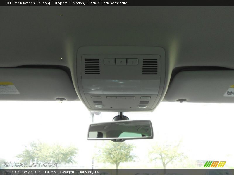 Black / Black Anthracite 2012 Volkswagen Touareg TDI Sport 4XMotion