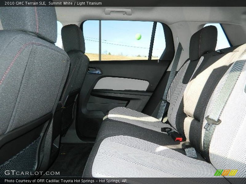 Summit White / Light Titanium 2010 GMC Terrain SLE