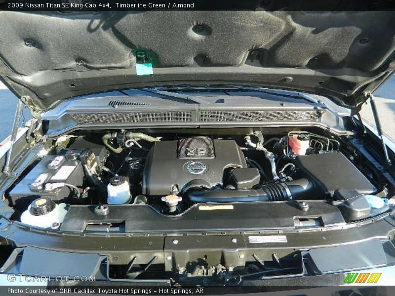 Timberline Green / Almond 2009 Nissan Titan SE King Cab 4x4