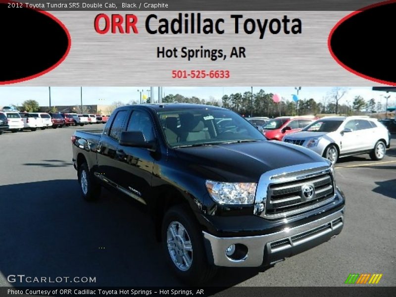 Black / Graphite 2012 Toyota Tundra SR5 Double Cab