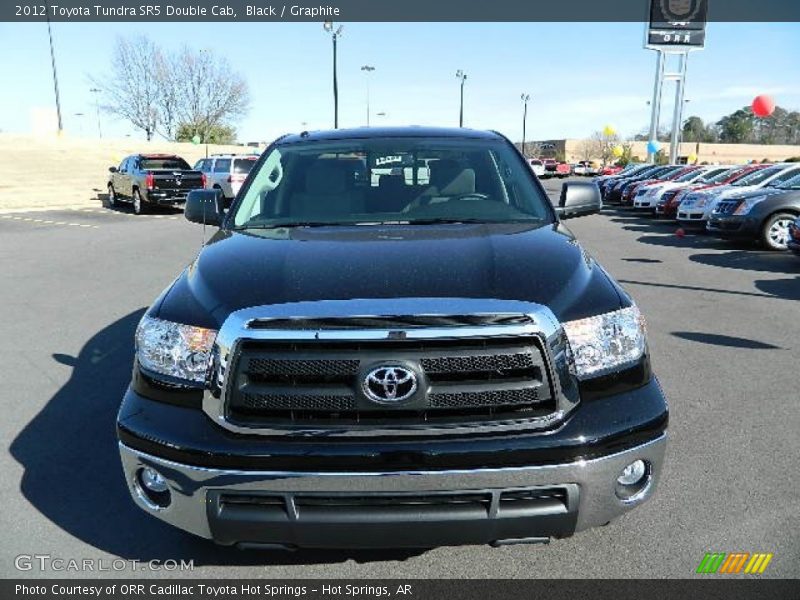 Black / Graphite 2012 Toyota Tundra SR5 Double Cab