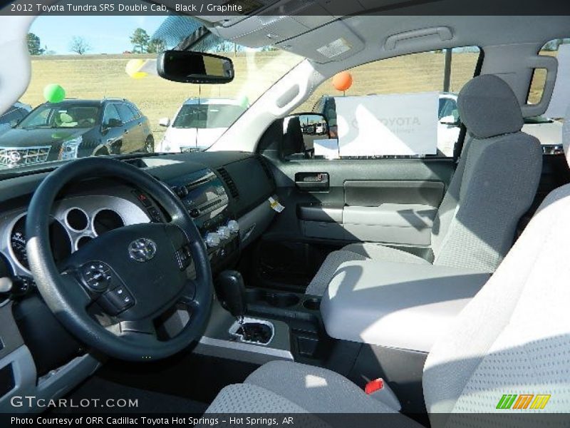 Black / Graphite 2012 Toyota Tundra SR5 Double Cab