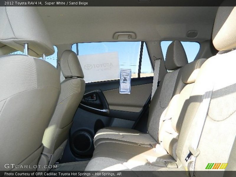 Super White / Sand Beige 2012 Toyota RAV4 I4