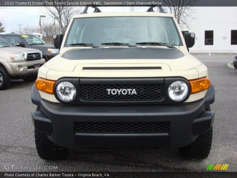 Sandstorm / Dark Charcoal/Beige 2010 Toyota FJ Cruiser Trail Teams Special Edition 4WD