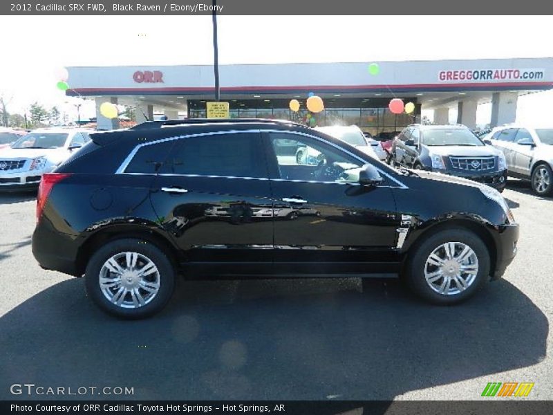 Black Raven / Ebony/Ebony 2012 Cadillac SRX FWD