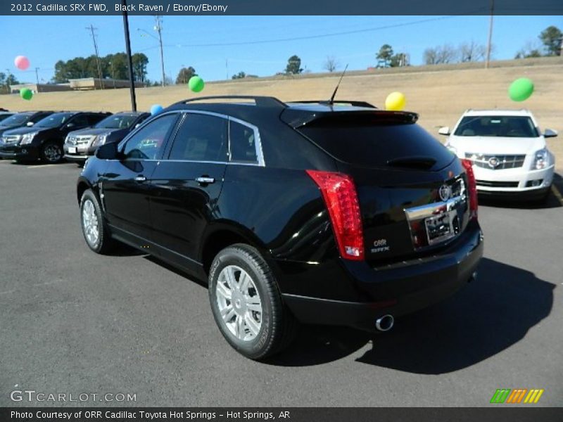 Black Raven / Ebony/Ebony 2012 Cadillac SRX FWD