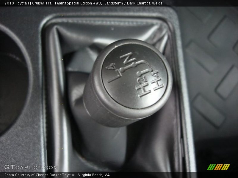 Sandstorm / Dark Charcoal/Beige 2010 Toyota FJ Cruiser Trail Teams Special Edition 4WD