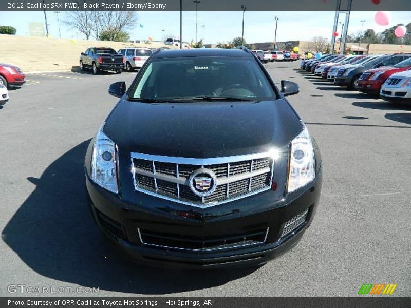 Black Raven / Ebony/Ebony 2012 Cadillac SRX FWD