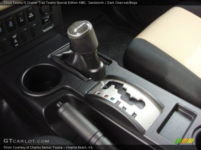  2010 FJ Cruiser Trail Teams Special Edition 4WD 5 Speed ECT Automatic Shifter