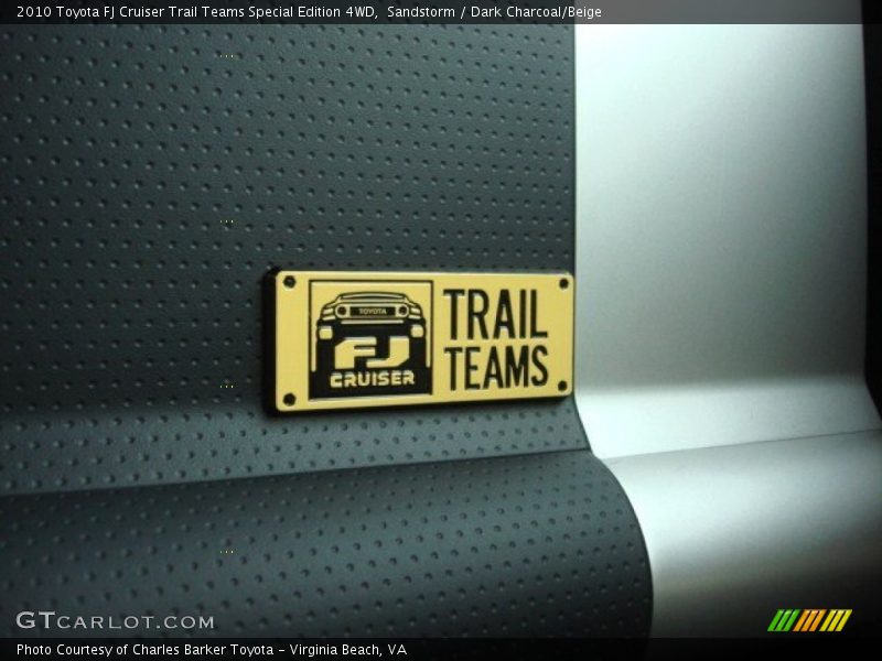  2010 FJ Cruiser Trail Teams Special Edition 4WD Logo