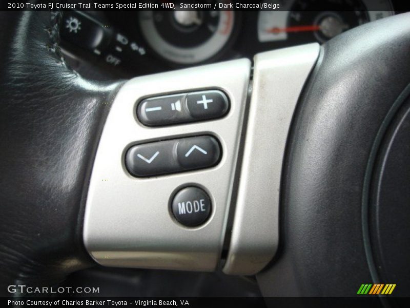 Sandstorm / Dark Charcoal/Beige 2010 Toyota FJ Cruiser Trail Teams Special Edition 4WD