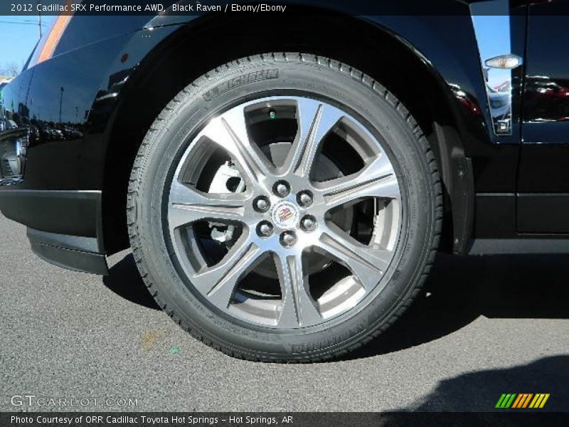 Black Raven / Ebony/Ebony 2012 Cadillac SRX Performance AWD