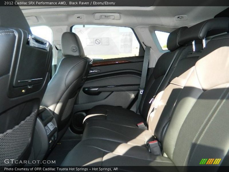 Black Raven / Ebony/Ebony 2012 Cadillac SRX Performance AWD