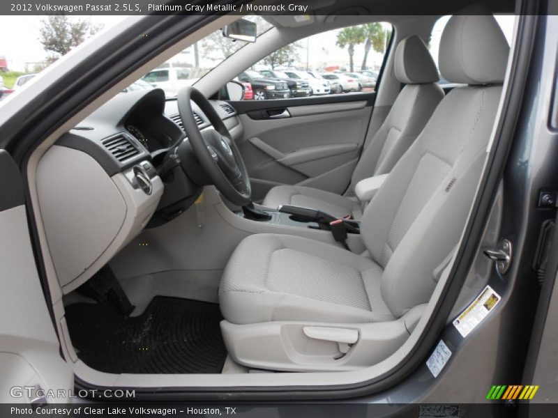 Platinum Gray Metallic / Moonrock Gray 2012 Volkswagen Passat 2.5L S