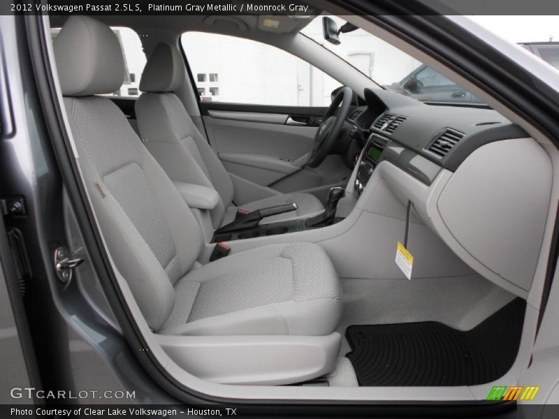 Platinum Gray Metallic / Moonrock Gray 2012 Volkswagen Passat 2.5L S