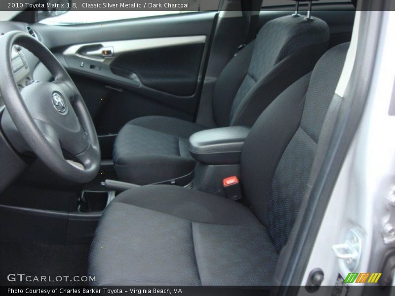 Classic Silver Metallic / Dark Charcoal 2010 Toyota Matrix 1.8