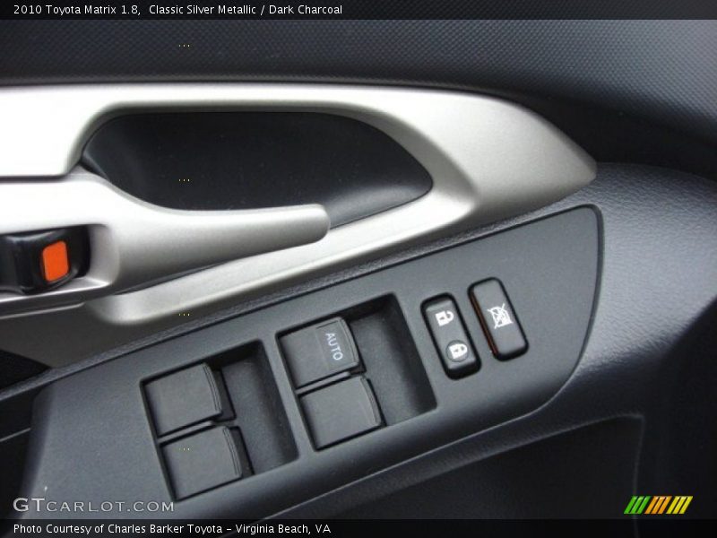 Classic Silver Metallic / Dark Charcoal 2010 Toyota Matrix 1.8