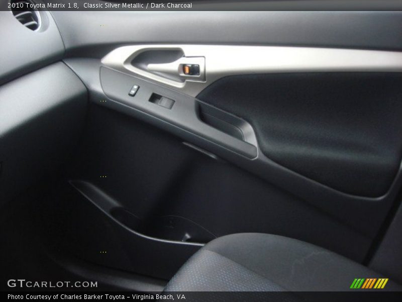 Classic Silver Metallic / Dark Charcoal 2010 Toyota Matrix 1.8