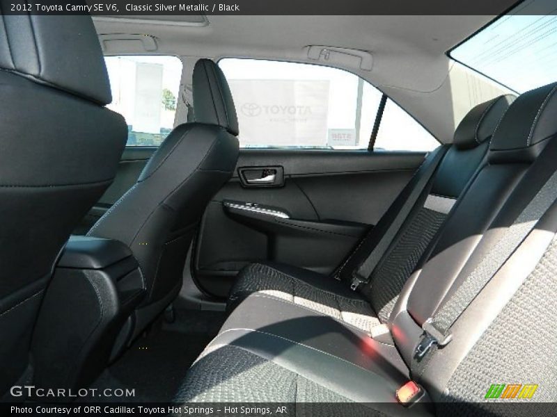 Classic Silver Metallic / Black 2012 Toyota Camry SE V6