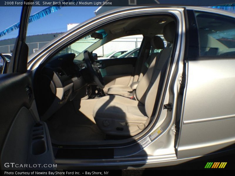 Silver Birch Metallic / Medium Light Stone 2008 Ford Fusion SE