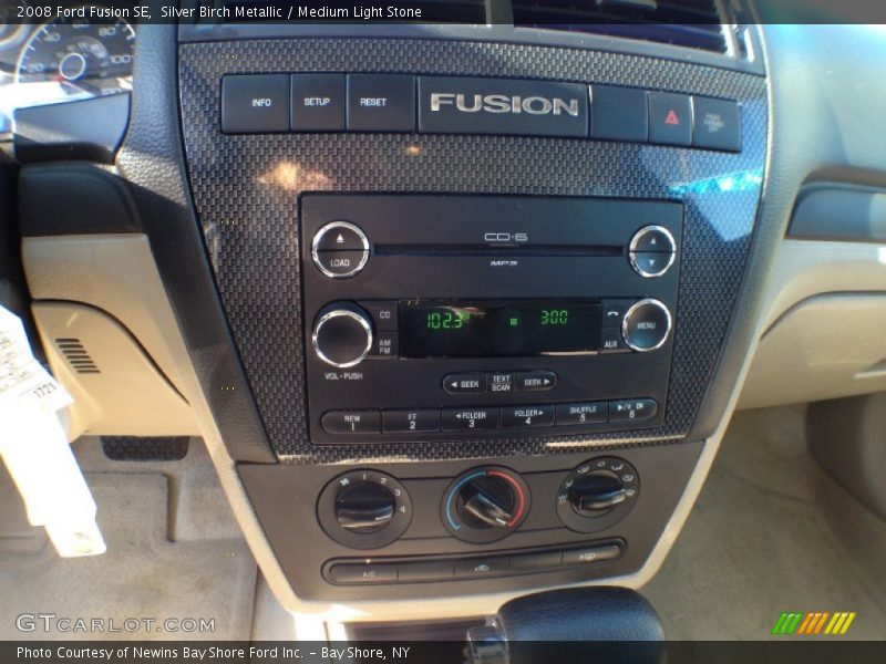 Silver Birch Metallic / Medium Light Stone 2008 Ford Fusion SE