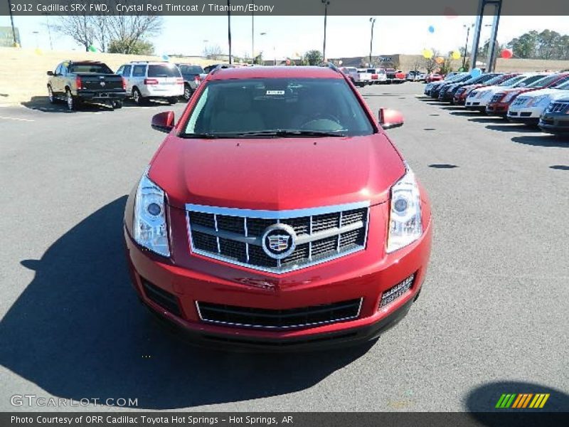 Crystal Red Tintcoat / Titanium/Ebony 2012 Cadillac SRX FWD