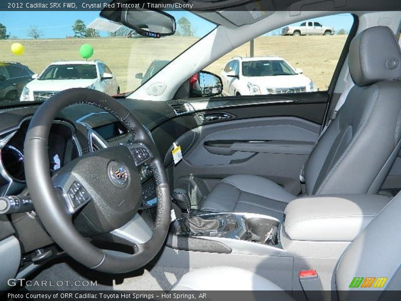 Crystal Red Tintcoat / Titanium/Ebony 2012 Cadillac SRX FWD