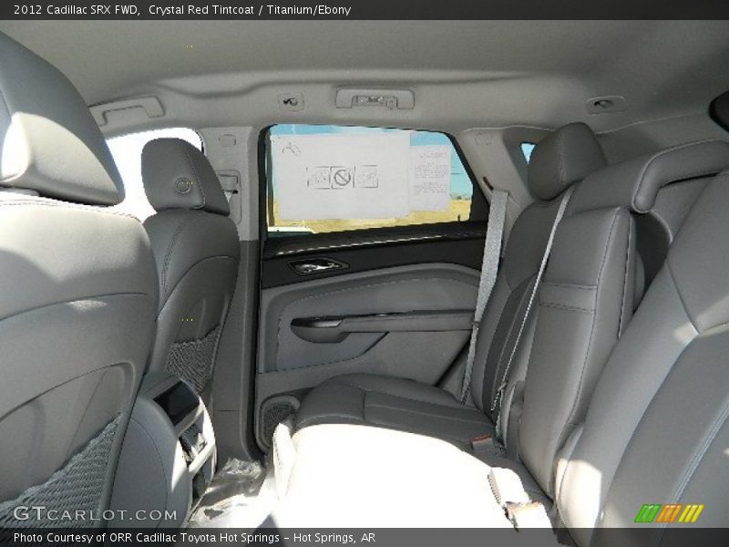 Crystal Red Tintcoat / Titanium/Ebony 2012 Cadillac SRX FWD