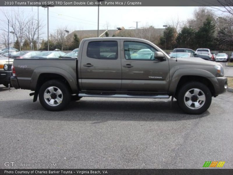 Pyrite Mica / Graphite 2010 Toyota Tacoma V6 SR5 TRD Sport Double Cab 4x4