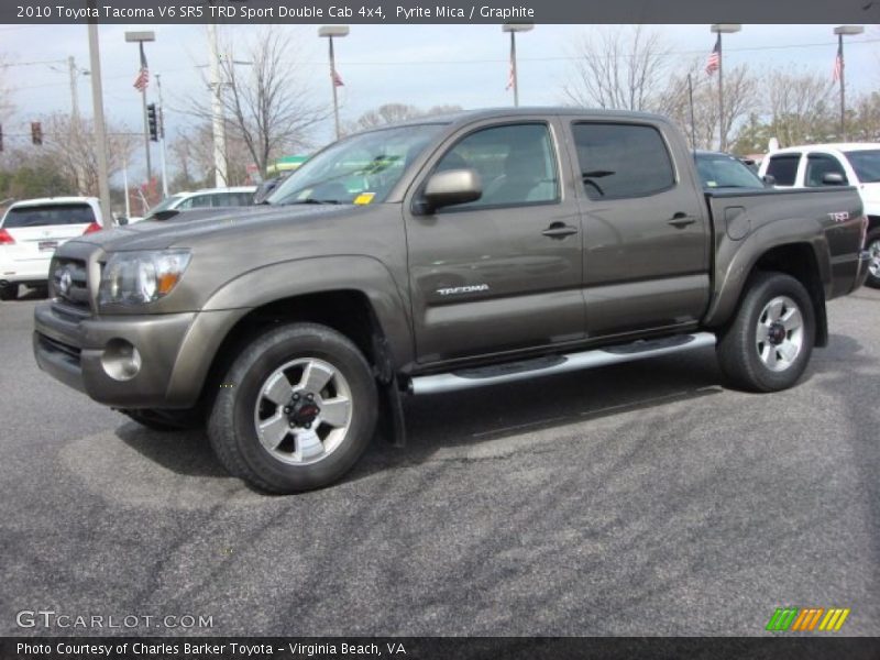 Pyrite Mica / Graphite 2010 Toyota Tacoma V6 SR5 TRD Sport Double Cab 4x4