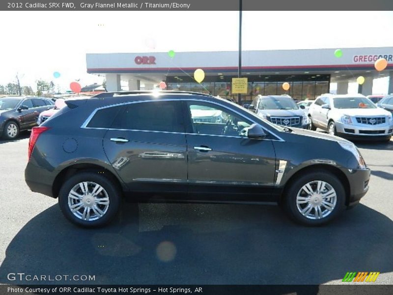 Gray Flannel Metallic / Titanium/Ebony 2012 Cadillac SRX FWD