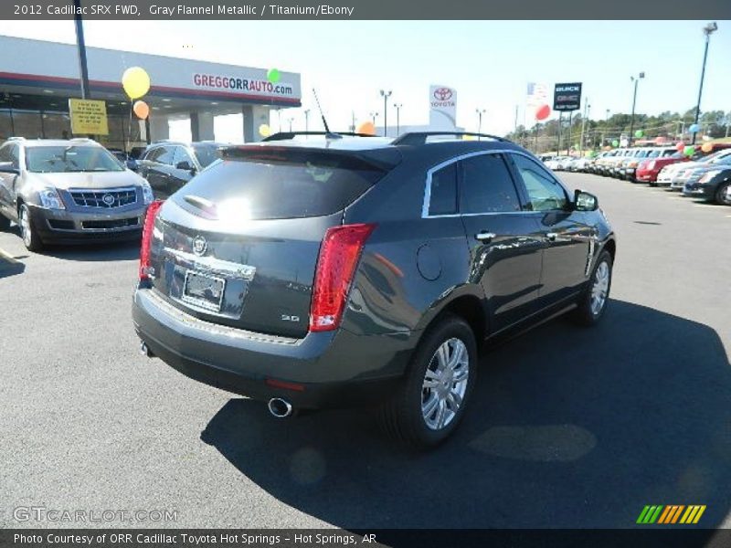 Gray Flannel Metallic / Titanium/Ebony 2012 Cadillac SRX FWD