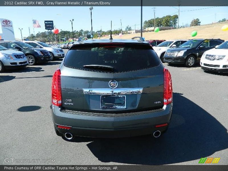 Gray Flannel Metallic / Titanium/Ebony 2012 Cadillac SRX FWD