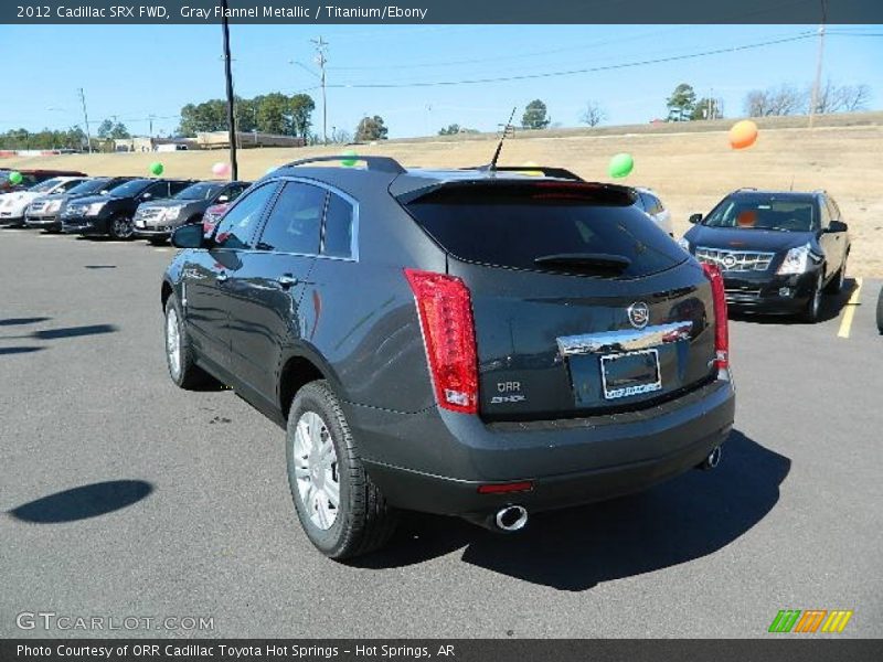 Gray Flannel Metallic / Titanium/Ebony 2012 Cadillac SRX FWD