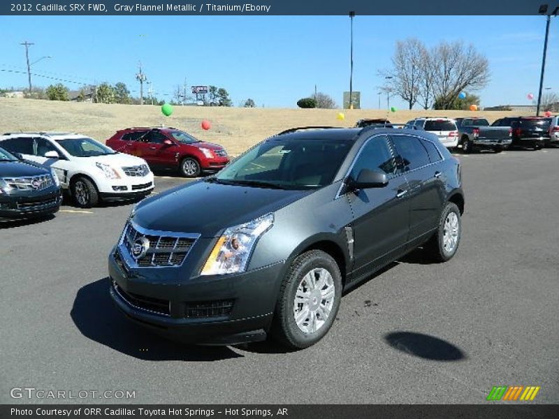 Gray Flannel Metallic / Titanium/Ebony 2012 Cadillac SRX FWD