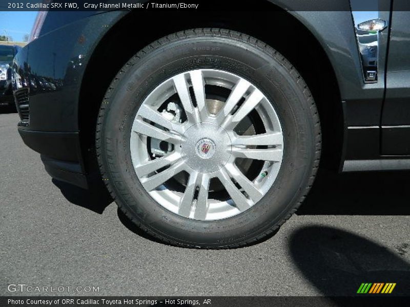 Gray Flannel Metallic / Titanium/Ebony 2012 Cadillac SRX FWD
