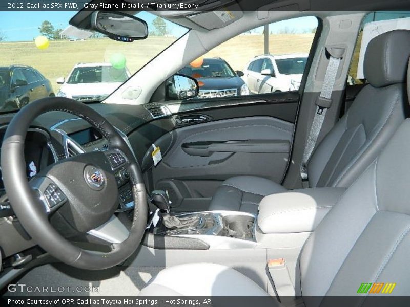 Gray Flannel Metallic / Titanium/Ebony 2012 Cadillac SRX FWD