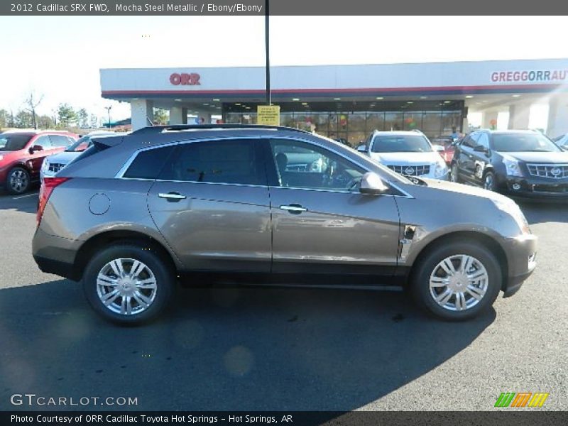 Mocha Steel Metallic / Ebony/Ebony 2012 Cadillac SRX FWD