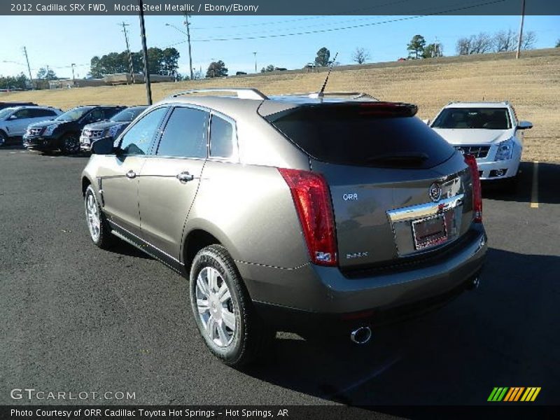 Mocha Steel Metallic / Ebony/Ebony 2012 Cadillac SRX FWD
