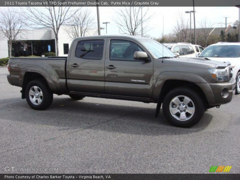 Pyrite Mica / Graphite Gray 2011 Toyota Tacoma V6 TRD Sport PreRunner Double Cab
