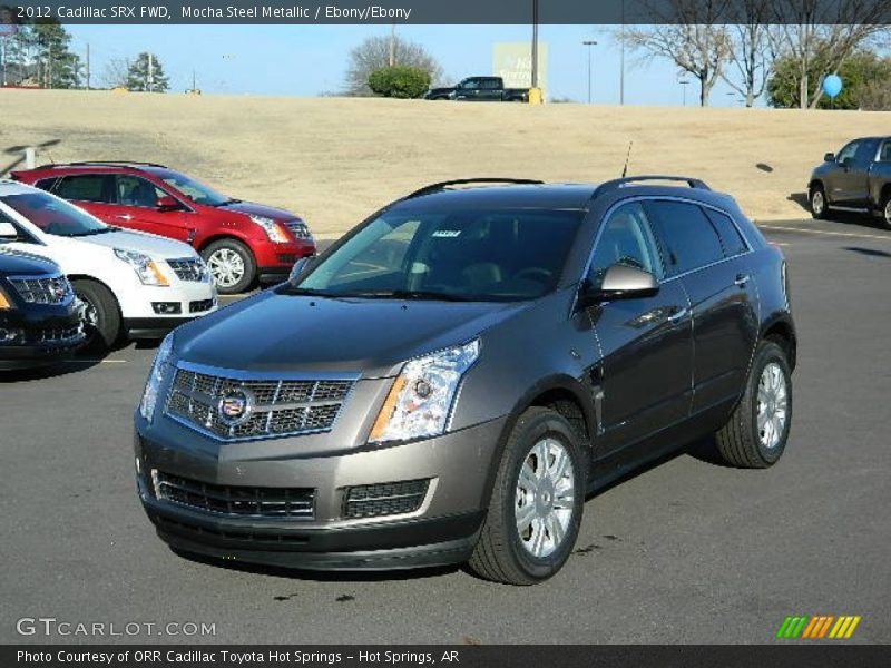 Mocha Steel Metallic / Ebony/Ebony 2012 Cadillac SRX FWD