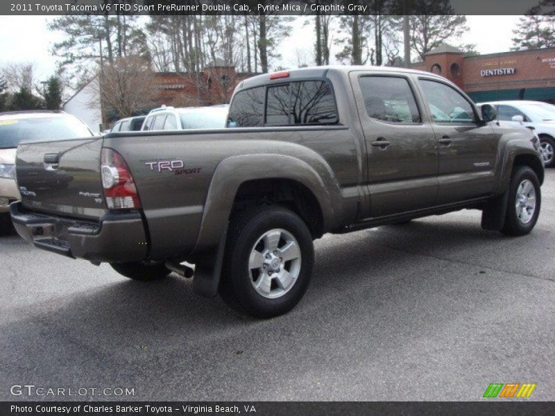 Pyrite Mica / Graphite Gray 2011 Toyota Tacoma V6 TRD Sport PreRunner Double Cab