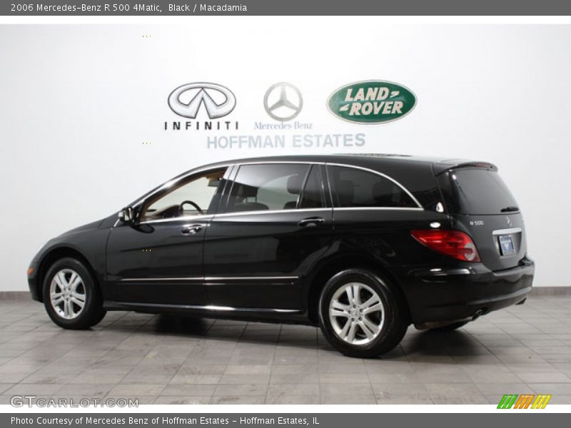 Black / Macadamia 2006 Mercedes-Benz R 500 4Matic