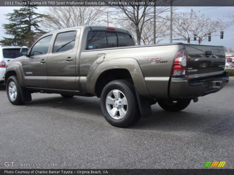 Pyrite Mica / Graphite Gray 2011 Toyota Tacoma V6 TRD Sport PreRunner Double Cab